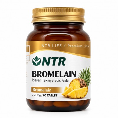 Natural Life Bromelain 750 mg - 60 Tablet